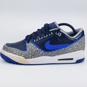 Nike Men's Air Assault Size 10 Black/Blue/print